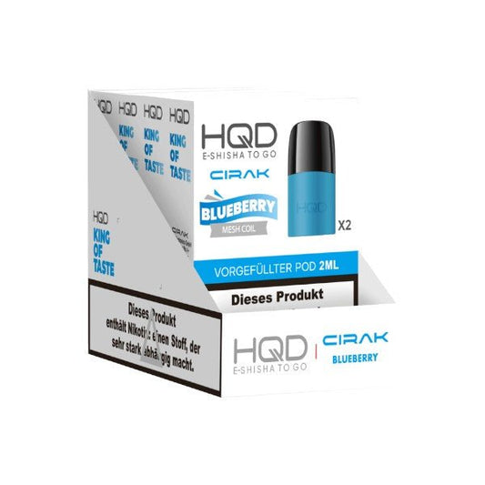 HQD Cirak - Prefilled Pod Blueberry - PodBox24