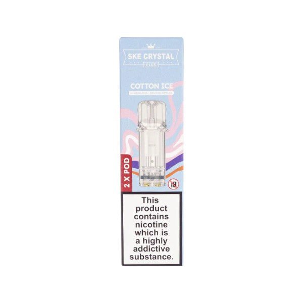 SKE Crystal - Plus Pod Cotton Ice - PodBox24