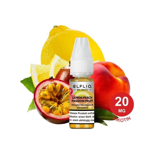 ELF BAR - Elfliq Lemon Peach Passionfruit *NEU* - PodBox24
