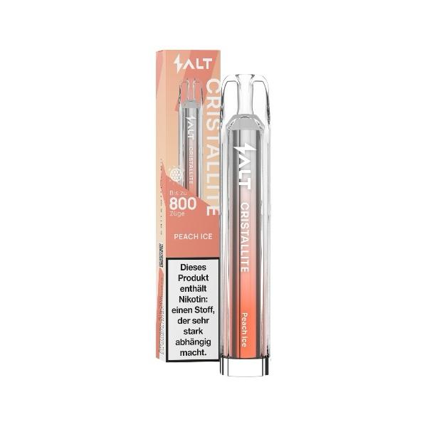 SALT Cristallite Peach Ice - PodBox24