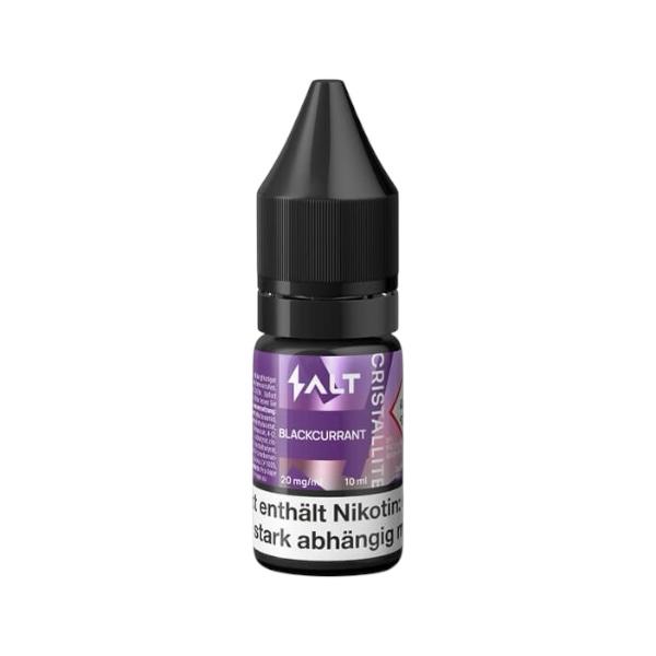 SALT Cristallite Liquid Blackcurrant 20mg - PodBox24