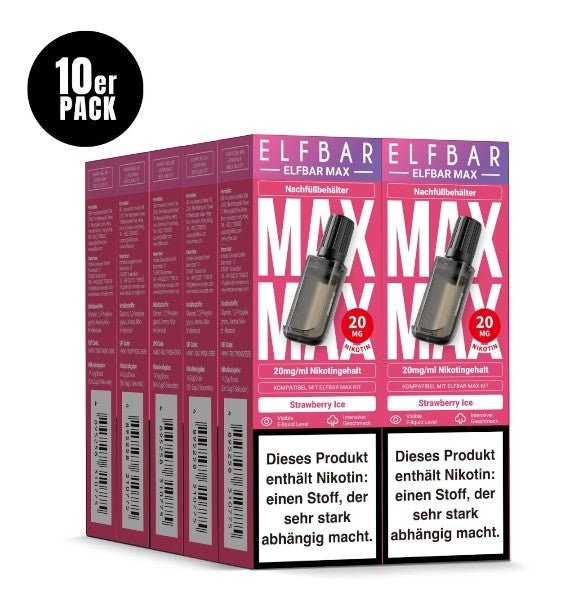 ELF BAR MAX Strawberry Ice - PodBox24