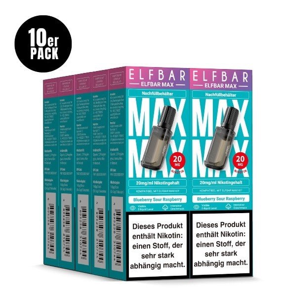 ELF BAR MAX Blueberry Sour Raspberry - PodBox24