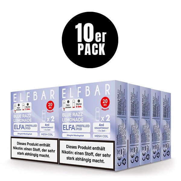 ELFBAR - ELFA Pod Blue Razz Lemonade - PodBox24