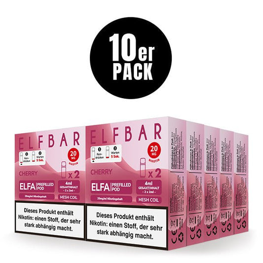 ELFBAR - ELFA Pod Cherry - PodBox24