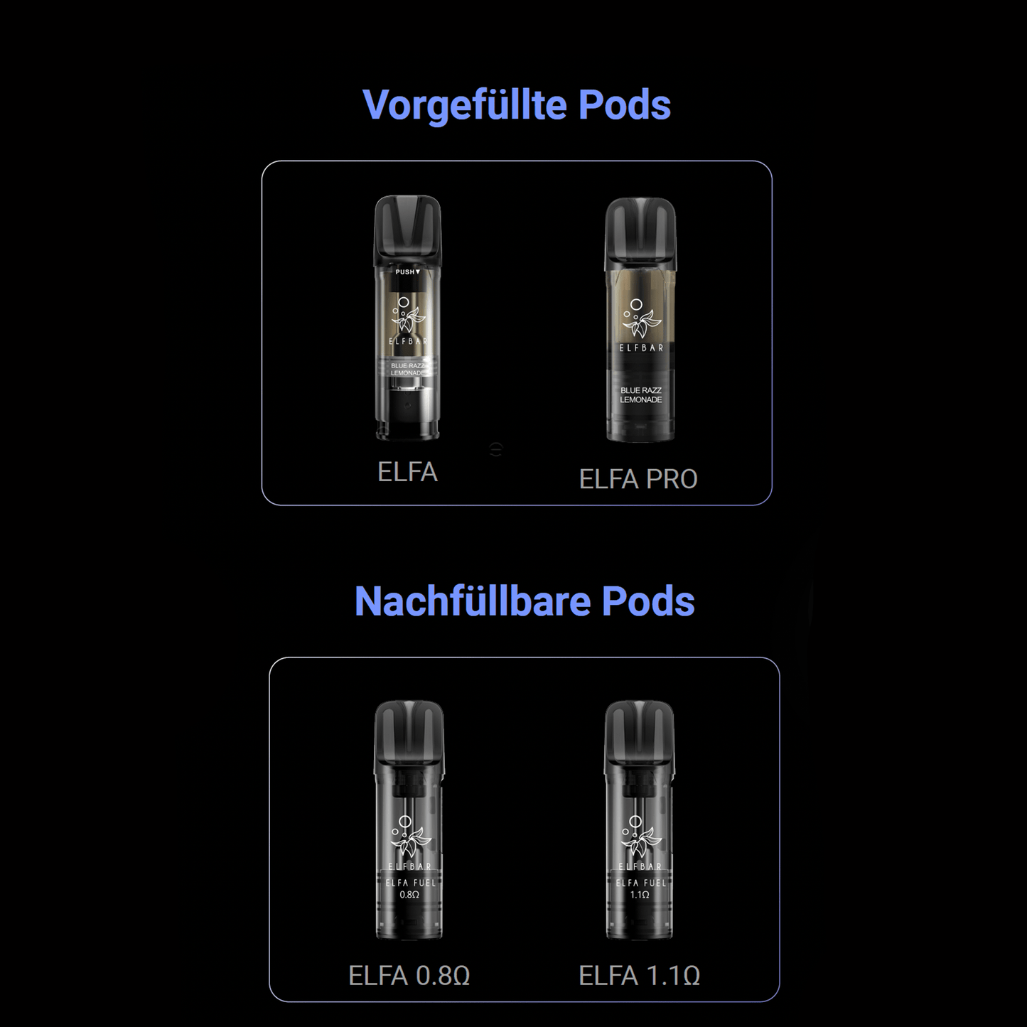 Elf Bar - Elfa Master Lunar Silver - PodBox24