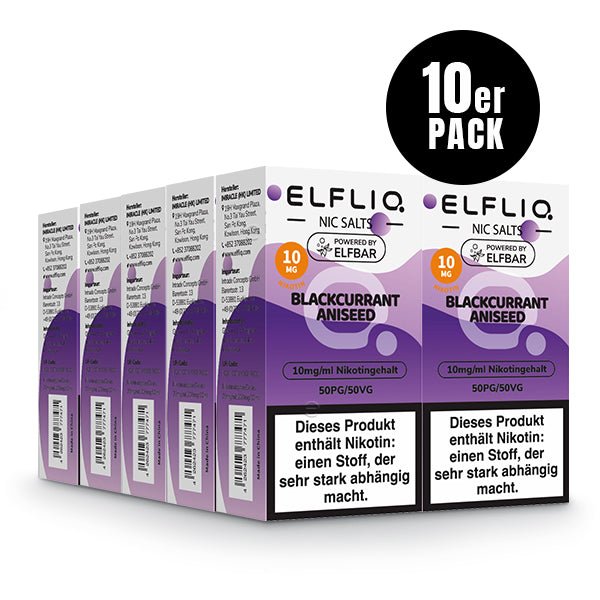 ELF BAR - Elfliq Blackcurrant Aniseed - PodBox24