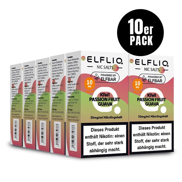 ELF BAR - Elfliq Kiwi Passion Fruit Guava - PodBox24