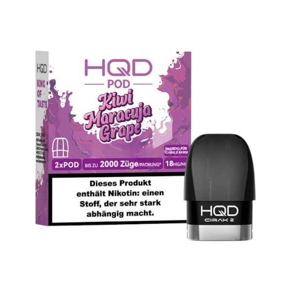 HQD Cirak 2 - Pod Kiwi Maracuja Grape - PodBox24