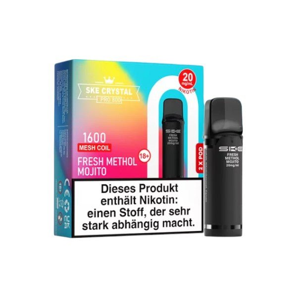 SKE - Crystal 800 Pro Fresh Menthol Mojito - PodBox24