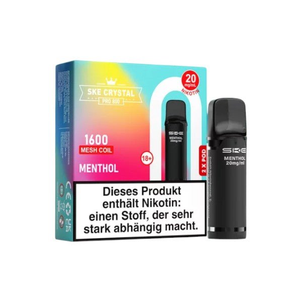 SKE - Crystal 800 Pro Menthol - PodBox24