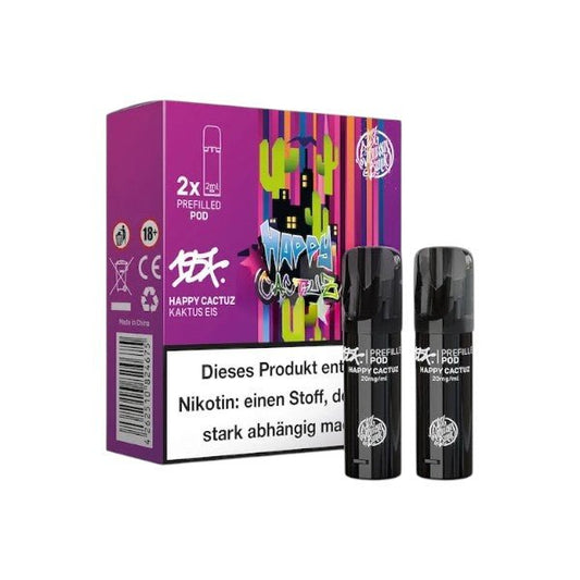 187 Pod (2x) Happy Cactuz - PodBox24