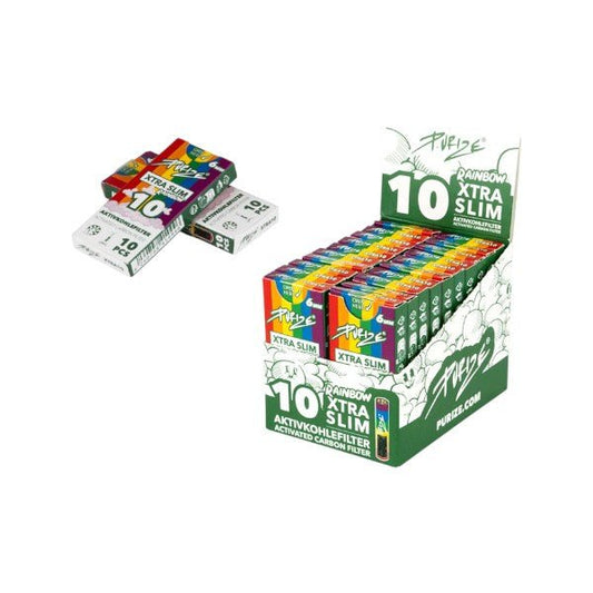 PURIZE XTRA Slim 6 mm 10er - rainbow - PodBox24