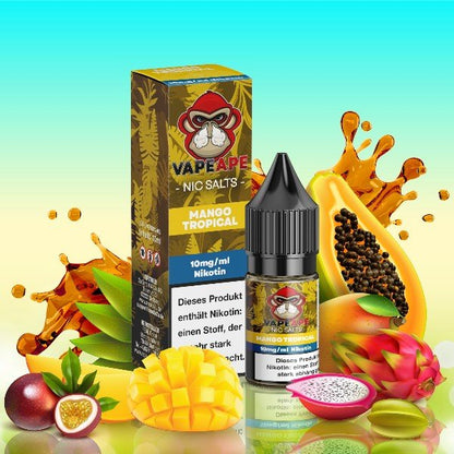 VapeApe - Liquid Mango Tropical Salzliquid - PodBox24