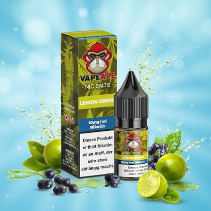 VapeApe - Liquid Lemon Drink Salzliquid - PodBox24