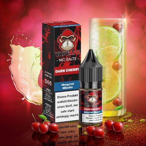 VapeApe - Liquid Dark Cherry Salzliquid - PodBox24