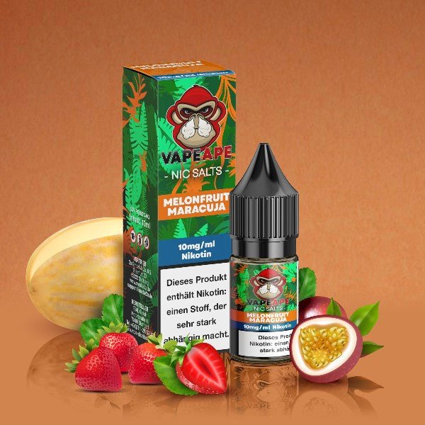 VapeApe - Liquid Melonfruit Maracuja Salzliquid - PodBox24