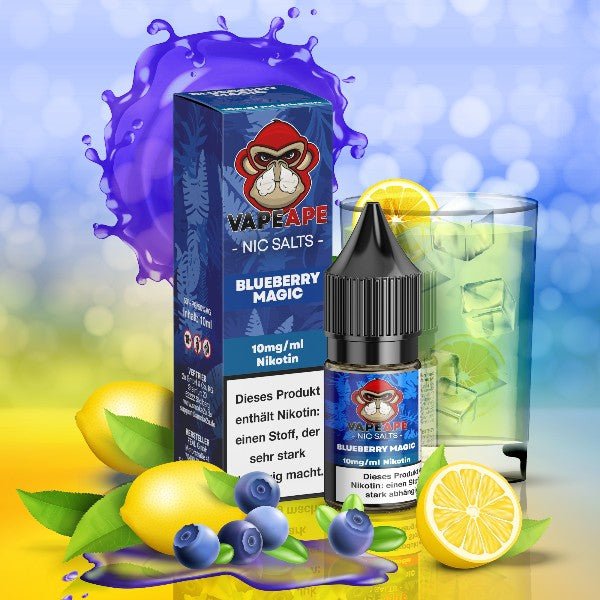 VapeApe - Liquid Blueberry Magic Salzliquid - PodBox24