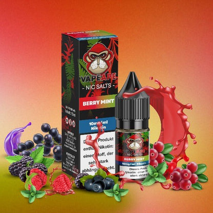 VapeApe - Liquid Berry Mint Salzliquid - PodBox24
