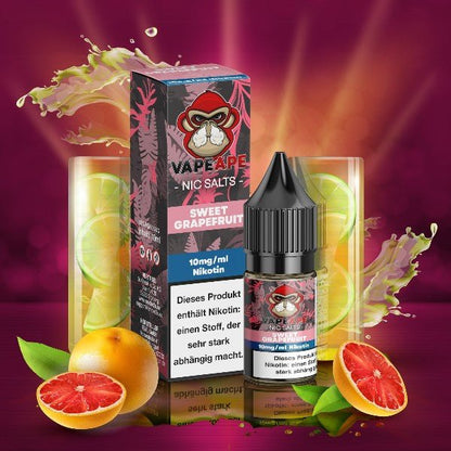 VapeApe - Liquid Sweet Grapefruit Salzliquid - PodBox24