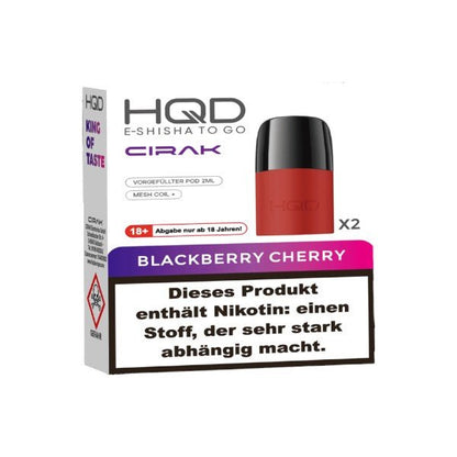 HQD Cirak - Prefilled Pod Blackberry Cherry - PodBox24