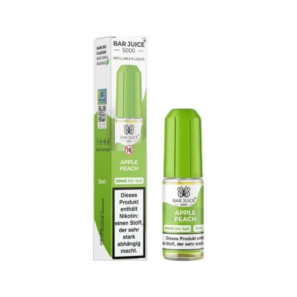 Bar Juice Liquid - Apple Peach - PodBox24