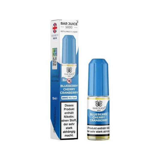 Bar Juice Liquid - Blueberry Cherry Cranberry - PodBox24