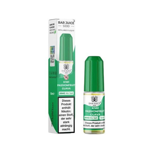 Bar Juice Liquid - Kiwi Passionfruit Guava - PodBox24