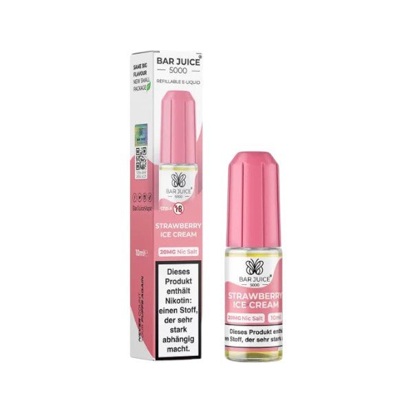 Bar Juice Liquid - Strawberry Ice Cream - PodBox24