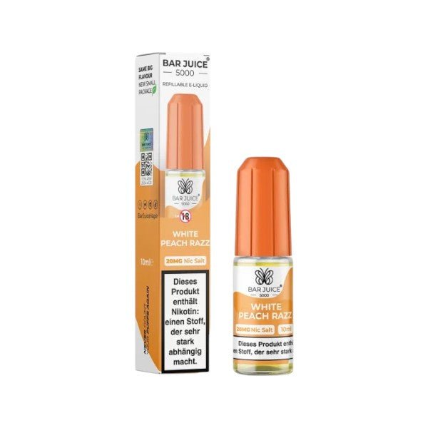 Bar Juice Liquid - White Peach Razz - PodBox24