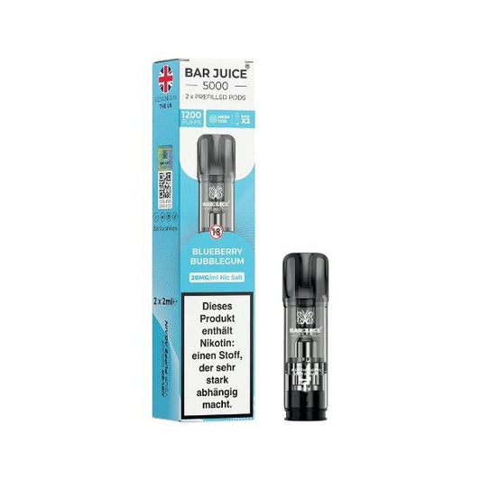 Bar Juice Pod Blueberry Bubblegum - PodBox24