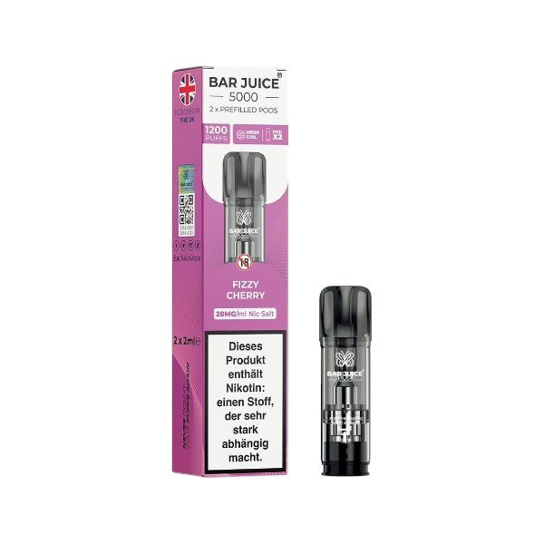 Bar Juice Pod Fizzy Cherry - PodBox24