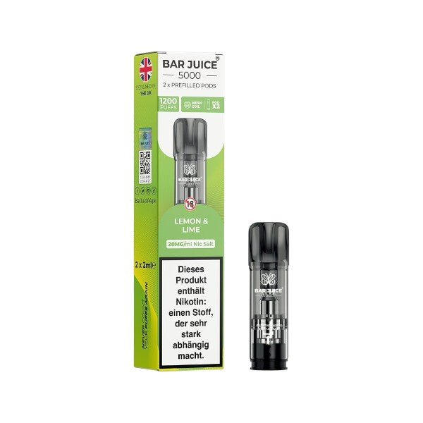 Bar Juice Pod Lemon and Lime - PodBox24