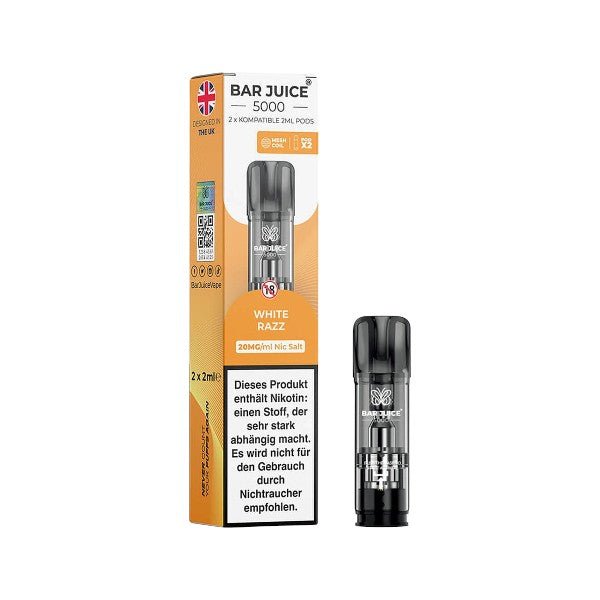 Bar Juice Pod White Peach Razz - PodBox24