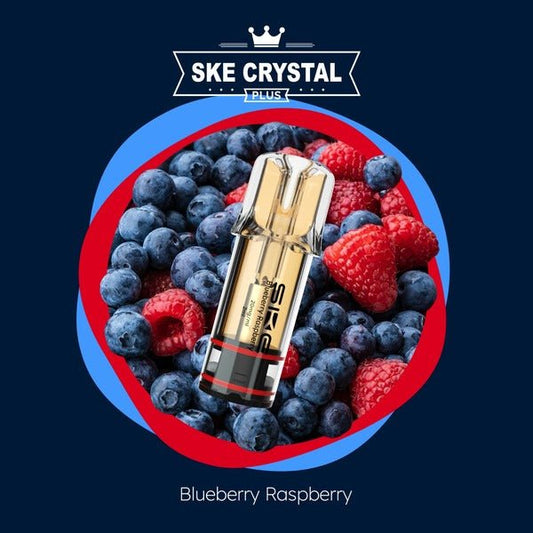 SKE Crystal - Plus Pod Blueberry Sour Raspberry - PodBox24