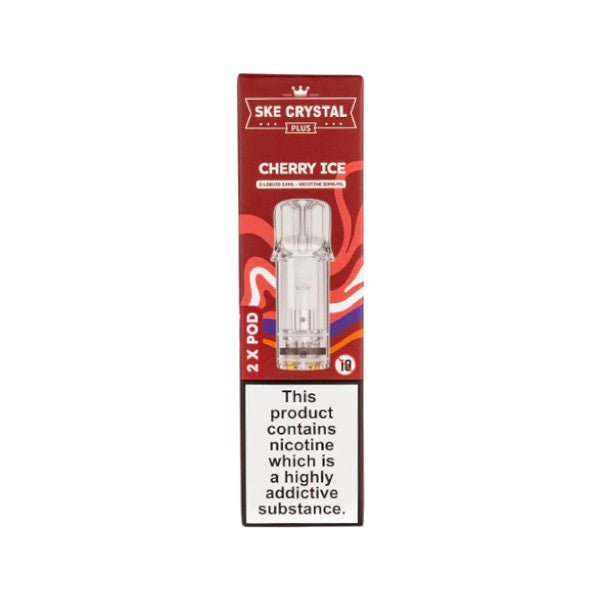 SKE Crystal - Plus Pod Cherry Ice - PodBox24