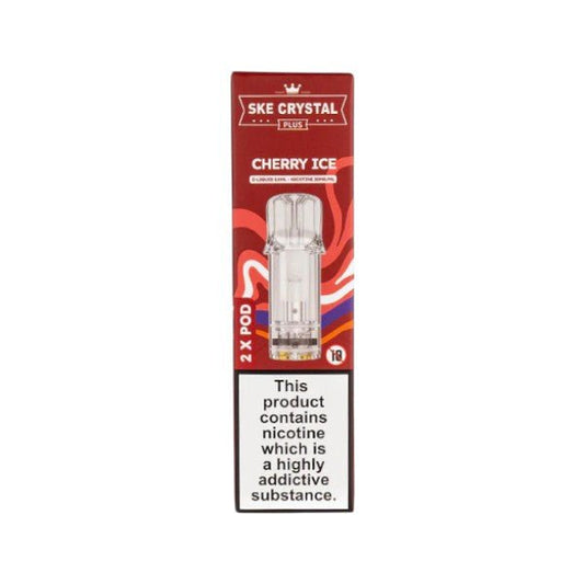 SKE Crystal - Plus Pod Cherry Ice - PodBox24