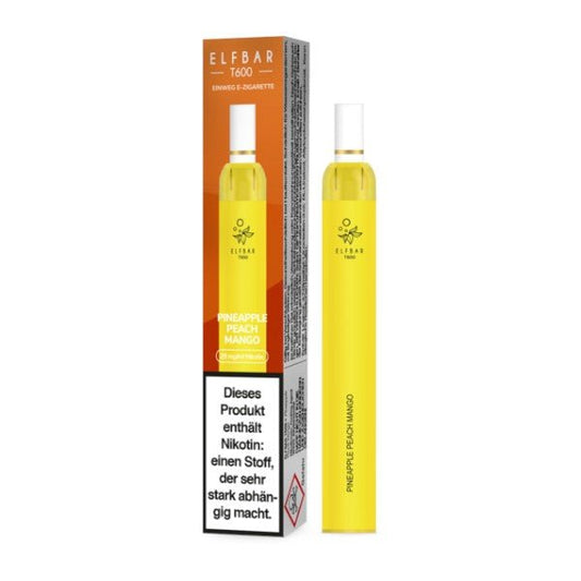 ELFBAR T600 Pineapple Peach Mango 20mg - PodBox24