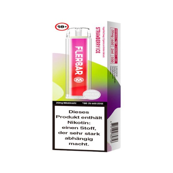 FLERBAR Strawberry Ice - PodBox24