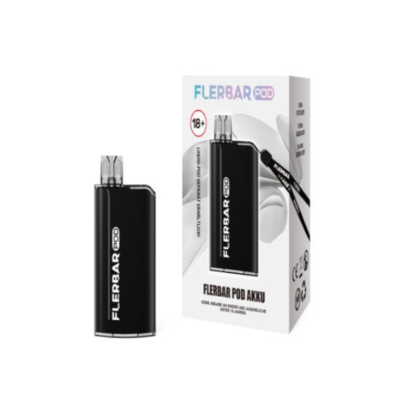 Flerbar - Akkuträger Black - PodBox24