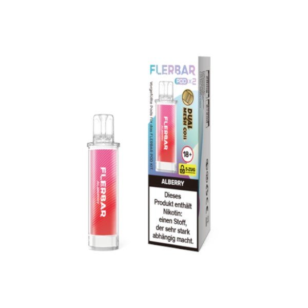 Flerbar - Prefilled Pod ALBERRY - PodBox24