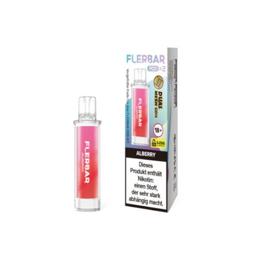 Flerbar - Prefilled Pod ALBERRY - PodBox24