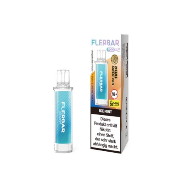 Flerbar - Prefilled Pod ICE MINT - PodBox24