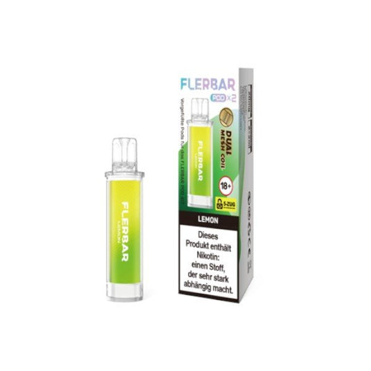 Flerbar - Prefilled Pod LEMON - PodBox24