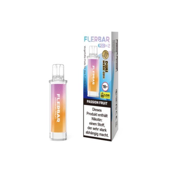 Flerbar - Prefilled Pod Passion Fruit - PodBox24