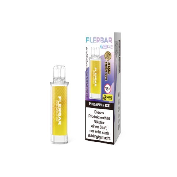 Flerbar - Prefilled Pod Pineapple Ice - PodBox24