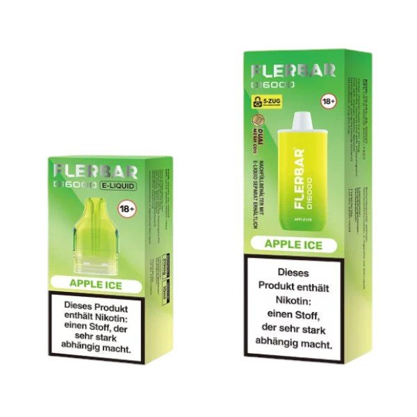 Flerbar - D16000 Apple Ice - PodBox24