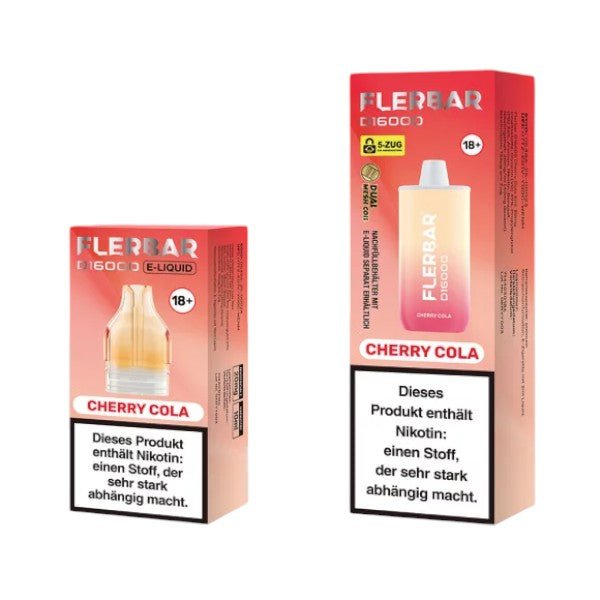 Flerbar - D16000 Cherry Cola - PodBox24