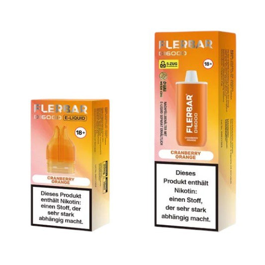 Flerbar - D16000 Cranberry Orange - PodBox24