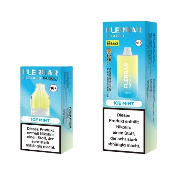Flerbar - D16000 Ice Mint - PodBox24